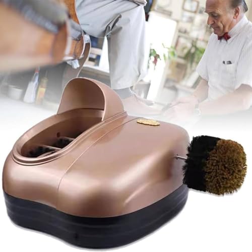 YEHOZZ Electric Shoe Polisher, Smart Boots/Shoes Sole Brushing Machine, Instead of Shoe Covers Machine,Hotel Lobby Electric Shoe Shine Machine, Automatic Induction Shoe Polisher