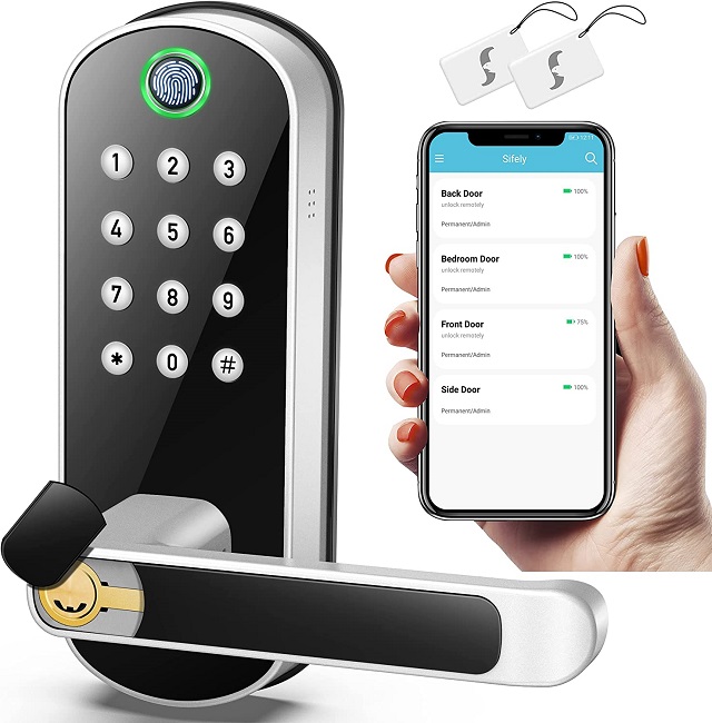 Keyless Entry Door Lock, Keypad Door Lock, Keyless Door Lock, Fingerprint Door Lock