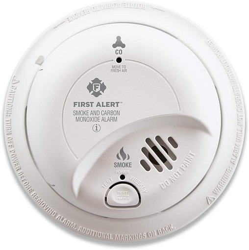 First Alert SC9120FF Hardwired Smoke & Carbon Monoxide Detector, white