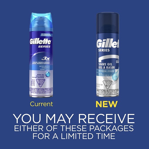 New Gillette Moisturizing Shave Gel, For men who want the best shave possible