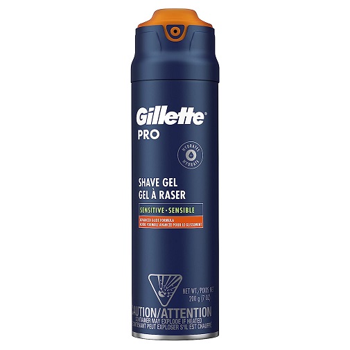 gillette shave gel