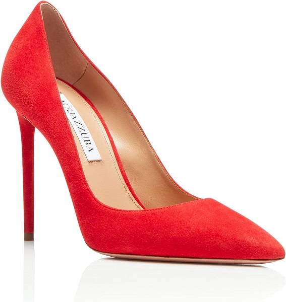 Aquazzura Purist Pump 105, Rich Emerald, 9