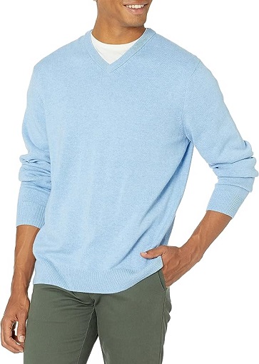 Men's V-Neck Sweater by Amazon Essentials