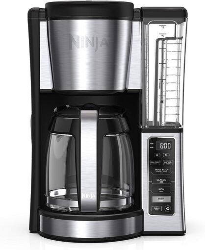 Ninja 12-Cup Programmable Coffee Brewer - Black/Stainless Steel