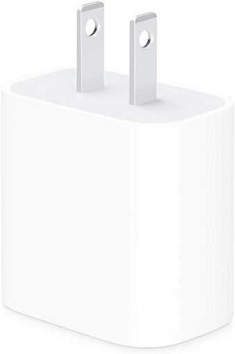 Apple 20W USB-C Power Adapter - Compact and Lightweight Charger for iPhone, iPad, AirPods, and Apple Watch