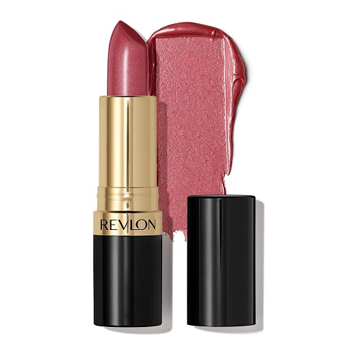 Revlon Lipstick in 610 Gold Pearl Plum - a moisturizing, creamy lipstick with high-impact color