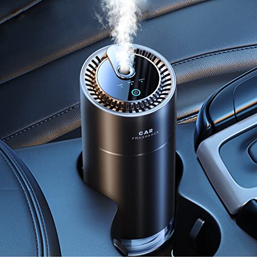 Smart Car Air Fresheners - 45ml Long Lasting Car Fresheners For Men, AI Car Diffuser Portable Mute Chargeable, Luxury Car Accessories, With 1 Cologne Perfume, Unleash Your Scent【Nice Gift】