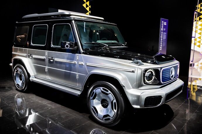 Mercedes Benz EQG G-Class & EQS Luxury Electric Cars