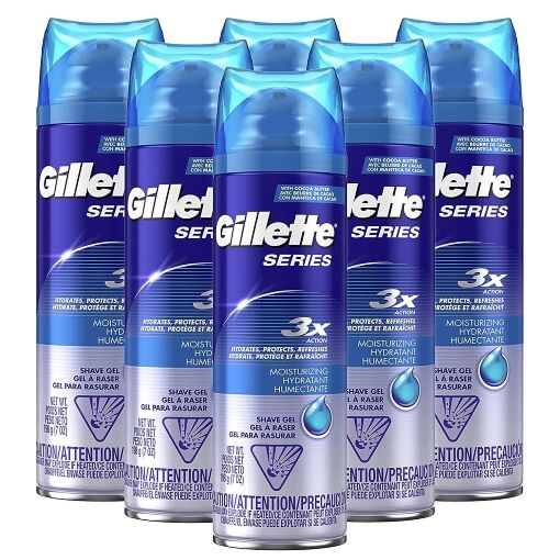 Gillette Moisturizing Shave Gel The best shave of your life, every time