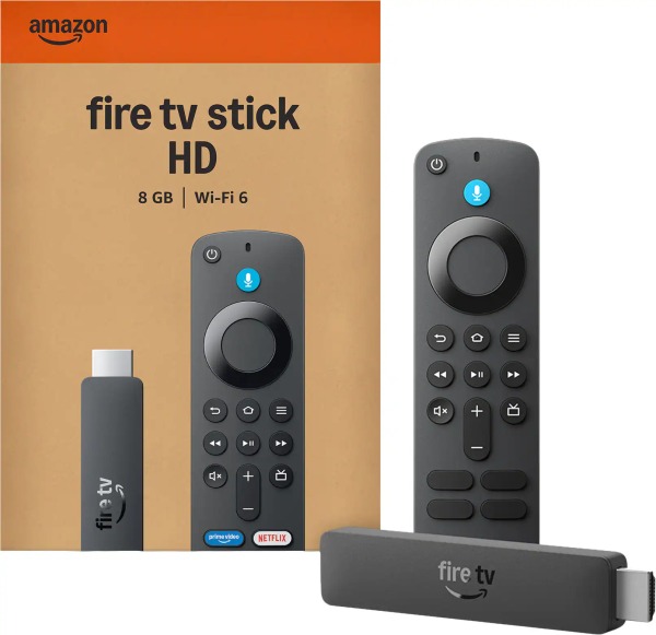 Fire TV Stick 2nd Gen HD, free & live TV, Alexa Voice Remote, powered by the TV, effortless setup, 8 GB (2026)
