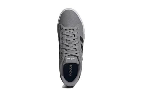 adidas Men's Daily 4.0 Sneaker, Grey/Black/White, 11