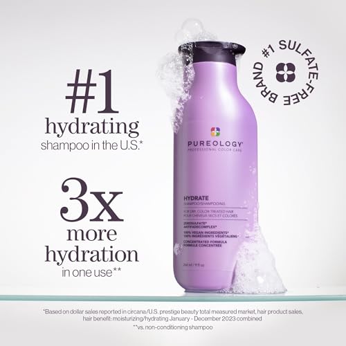 Pureology Hydrate Shampoo & Conditioner Set - Front Bottles Display