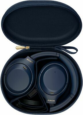 Sony WH-1000XM4 Wireless Noise-Cancelling Over-the-Ear Headphones Midnight Blue