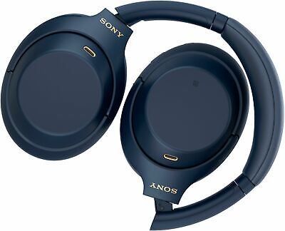 Sony WH-1000XM4 Wireless Noise-Cancelling Over-the-Ear Headphones Midnight Blue