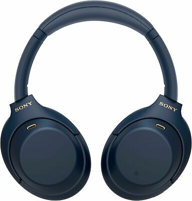 Sony WH-1000XM4 Wireless Noise-Cancelling Over-the-Ear Headphones Midnight Blue