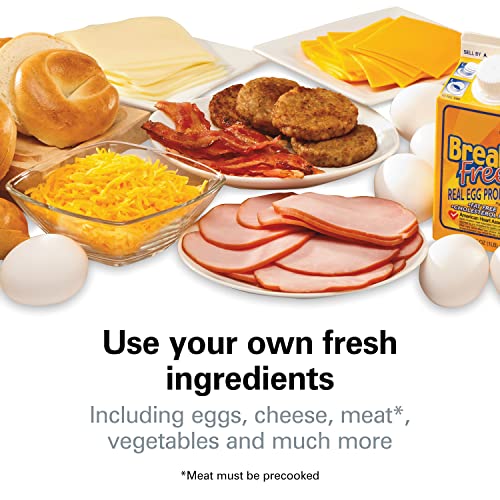 Hamilton Beach Breakfast Sandwich Maker with Egg Cooker Ring - Delicious breakfast sandwich in minutes.