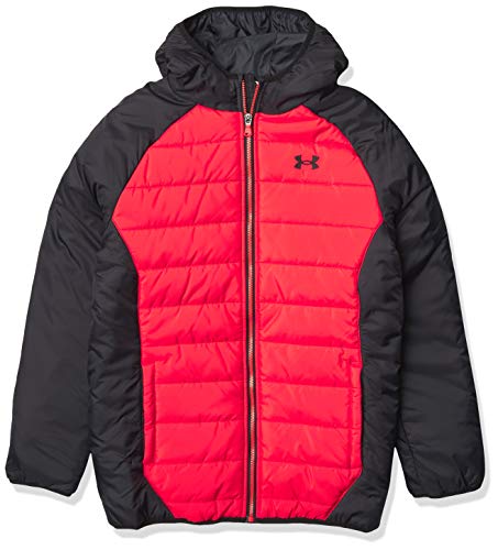 Under Armour boys Pronto Puffer Jacket, Versa Red F201, X-Large US