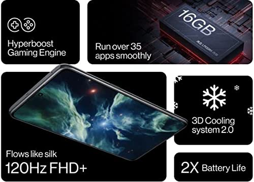 ONEPLUS 10T | Jade Green | 5G Unlocked Android Smartphone U.S Version | 8GB RAM+128GB Storage | 120Hz Fluid AMOLED Display | Triple Camera 50+8+2MP, 16MP | 125W SuperVOOC Charging (CPH2417)
