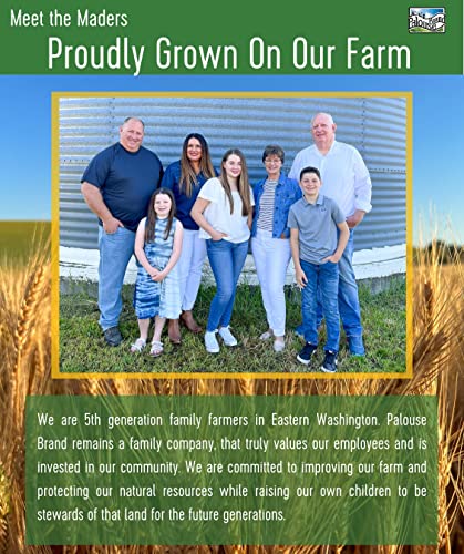 Non-GMO Project Verified Hard White Wheat Berries | 100% Non-Irradiated | Kosher Parve | USA Grown | Field Traced (5 lb Burlap)
