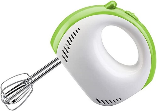 UOZACCY Electric whisk Hand Mixer Mechanical 5 Speed ​​Plus Turbo Function Electric Mixer for Electric Hand Mixer Accessories Dishwasher Safe 150W (Color : A)