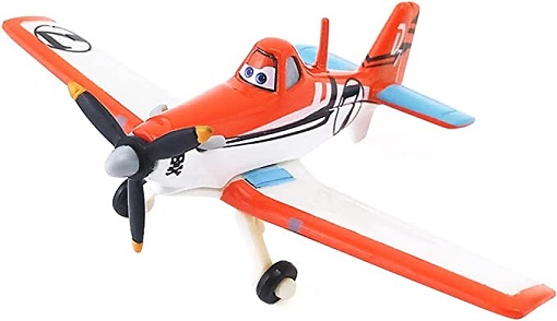 Pixar Planes No.7 Dusty Crophopper 1:55 Metal Diecast Educational Toys Planes Model Decorative Gifts (Dusty Planes)