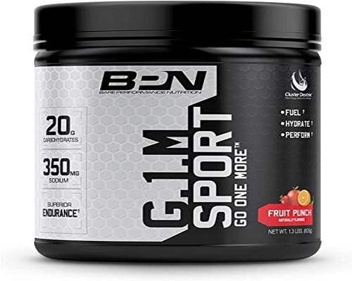 Bare Performance Nutrition, G.1.M Sport Endurance Formula, Electrolyte Formula, Cluster Dextrin, Superior Carbohydrate Source (Fruit Punch)