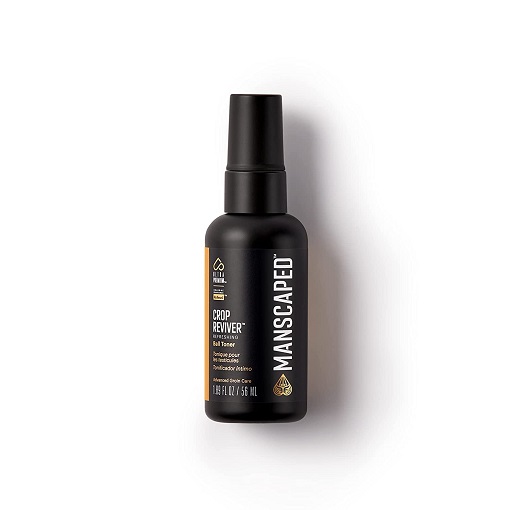 MANSCAPED™ The Crop Reviver™, Hydrating & Refreshing Men's Body Toner Spray, Cooling Groin Spritz with Soothing Aloe Vera, 1.89 FL oz