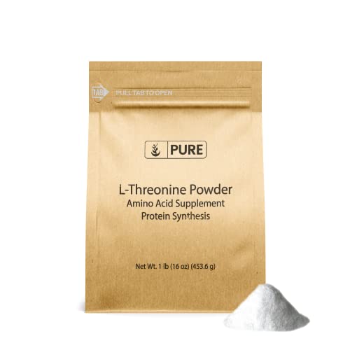 Pure Original Ingredients L-Threonine (1lb) Essential Amino Acid, Dietary Supplement Powder