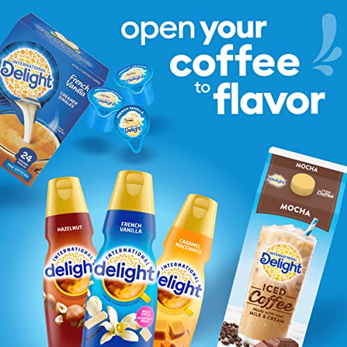 International Delight Coffee Creamer Singles, Sweet & Creamy, 24 Count