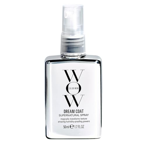 COLOR WOW Dream Coat Supernatural Spray, 1.7 fl oz – Keep Your Hair Frizz-Free and Shiny No Matter the Weather with Award-Winning Anti-Humidity Spray