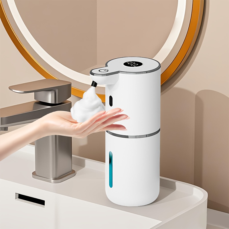 One Automatic Sensor Soap Dispenser No Contact No Touch Liquid Hand Soap Dispenser for Bathroom Kitchen