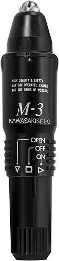 KAWASAKISEIKI M-3 Nose Hair Trimmer – All in One Trimmer for Nose, Eyebrow, Ears – Dome Shaped Tip Structure Hair Trimmer for Men – Modern and User-Friendly