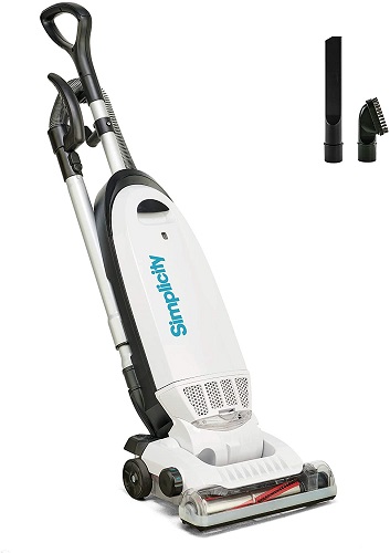 Allergy Upright Vacuum for Carpet and Hardwood by Simplicity, Multi Surface Vacuum Cleaner with Certified HEPA Filter and Bag, S20EZM