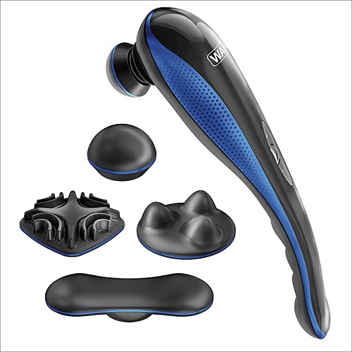 Wahl Lithium Ion Deep Tissue Cordless Percussion Therapeutic Handheld Massager for Muscle, Back, Neck, Shoulder, Full Body Pain Relief – Use at Home, Car, Office, Or Travel – Model 4232