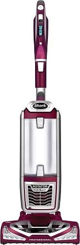 Shark NV752 Rotator Powered Lift-Away TruePet Upright Vacuum with HEPA Filter, Large Dust Cup Capacity, LED Headlights, Upholstery Tool, Pet Power Brush & Crevice Tool, Perfect for Pets, Bordeaux
