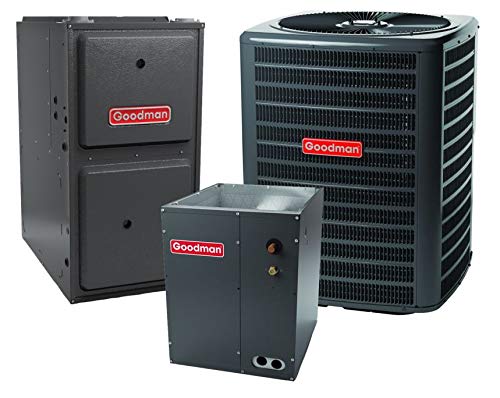 Goodman 5 Ton 16 Seer 120,000 Btu 96% Afue Gas System GSX160601 - CAPF4961D6 - GMEC961205DN - TX5N4