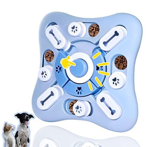 FULUWT Dog Puzzle Toys, Interactive Dog Toys for Boredom and Stimulating, Dog Food Puzzle Feeder for Fun Slow Feeding for Puppies, Cats, Small, Medium, Large Dogs.
