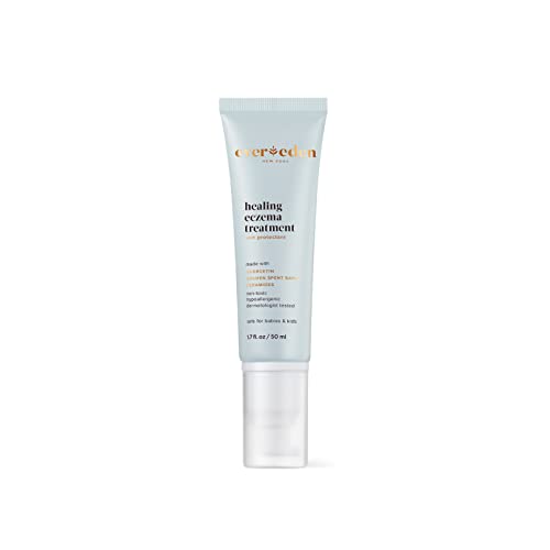 Evereden Healing Eczema Treatment, 1.7 fl oz | Plant Based and Naturally Derived Eczema Cream | Clean and Fragrance Free Eczema Cream for Babies, Kids, and Adults