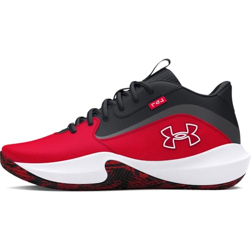 Under Armour Unisex Lockdown 7, (600) Red/Black/Red, 9.5, US