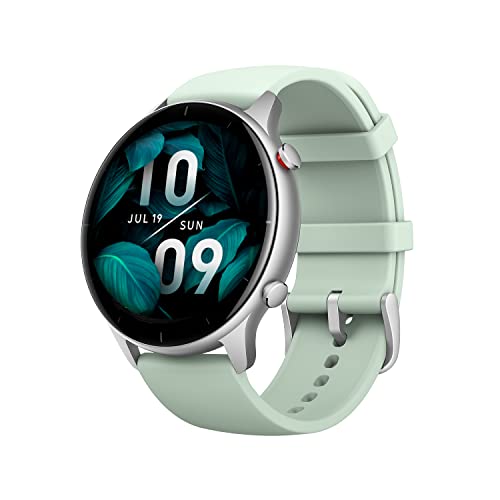 Amazfit GTR 2e Smart Watch, 24 Day Battery Life, Alexa Built-in, Fitness Tracker with GPS & 90 Sports Modes, Blood Oxygen Heart Rate Tracker, 5 ATM Water Resistant, for Men Women Android iPhone,Green