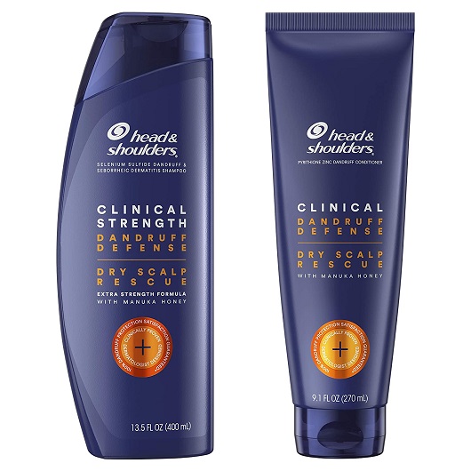 A bottle of Head & Shoulders Anti-Dandruff Shampoo 