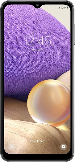 Simple Mobile Samsung Galaxy A32 5G, 64GB - Prepaid Smartphone (Locked), Black
