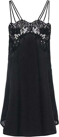 La Perla, Fall in Love Babydoll, XS, Black