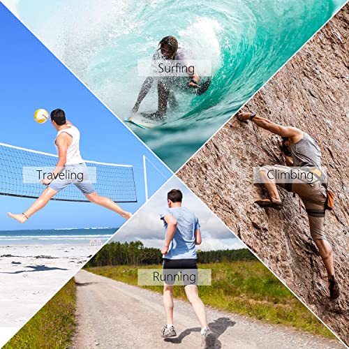 Short Sleeve Shirts for Men Swim Shirts Dry Fit Moisture Wicking Active Athletic Performance Breathable Shirts Workout Running T-Shirt Mint Green
