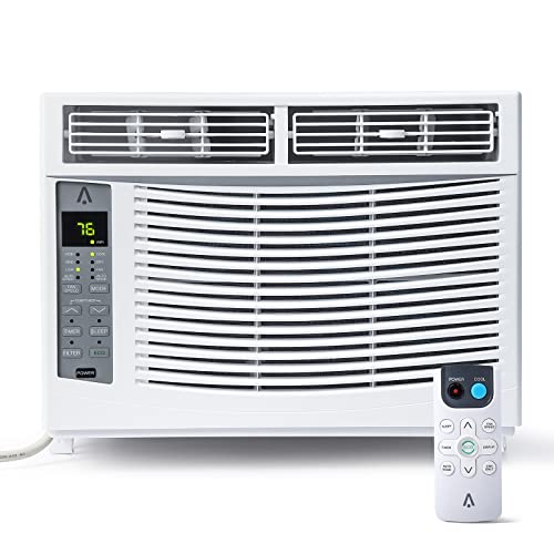 Window Air Conditioner: U-Shaped 10,000 BTU Smart Inverter - Cools up to 450 Sq. Ft. Ultra Quiet with Open Window Flexibility, Works with Alexa/Google Assistant, 35% Energy Savings By Midea 