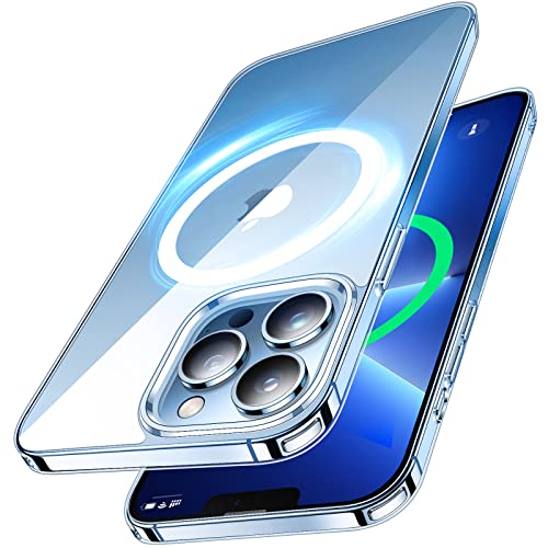 Simtect Magnetic Case Designed for iPhone 13 Pro Max Case [Anti-Yellowing] [Military Grade Drop Protection] MagSafe Slim Thin case for iPhone 13 Pro Max 6.7 Inch