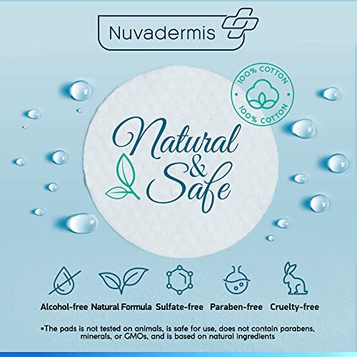 35% Glycolic Acid Pads - Exfoliating Facial Peel - Natural Resurfacing for Sensitive Skin - Green Tea & Vitamins C, E - Cleans Blackheads, Dark Spots, Acne - Radiance Face Wipes - 60 Double-Side Pads