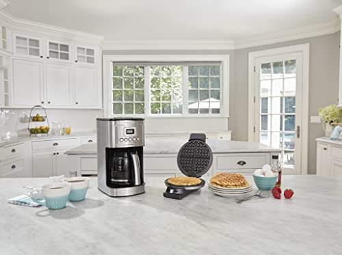 Cuisinart Classic Waffle Maker, Round, Silver