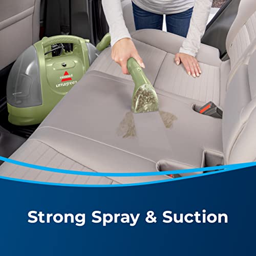 BISSELL Little Green cleaning carpet stain