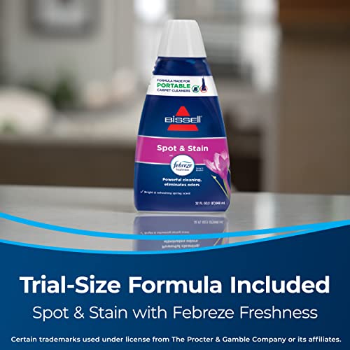 BISSELL Little Green cleaning carpet stain